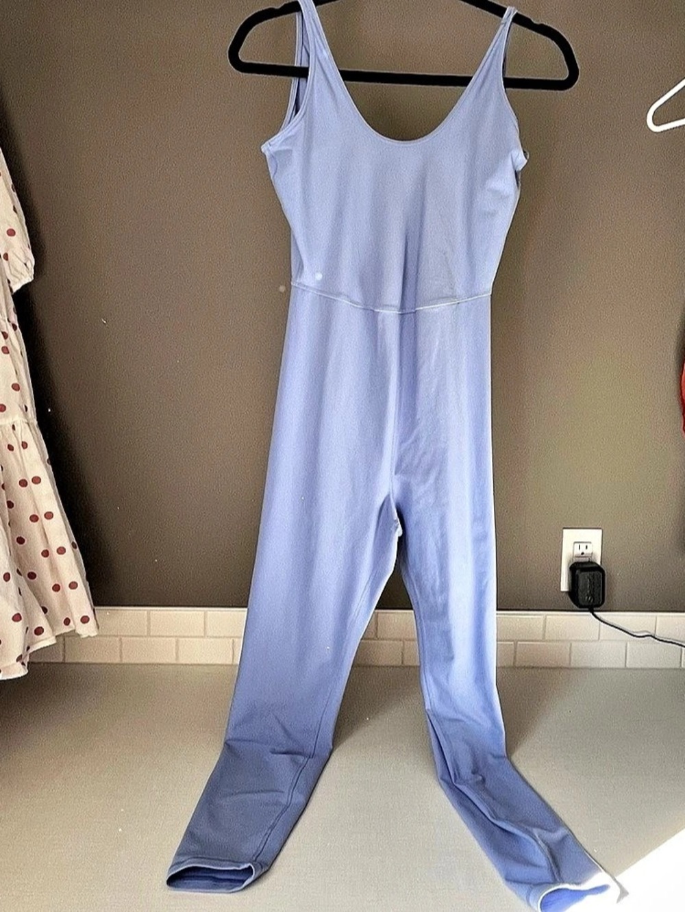 Old Navy Powersoft Jumpsuit Blue Medium Like New